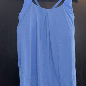 lululemon athletica Blue Tank Top